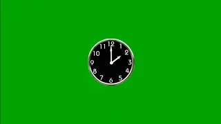 Clock green screen effect HD video no copyright || chroma key effect || Crazy Editor