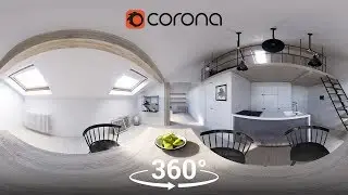 How to create interactive 360° panoramas with Corona Panorama Exporter