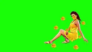 Wedding Girl Green Screen Chroma Key (17) - Copyright FREE Video