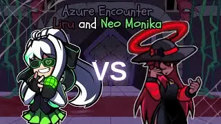 Friday Night Funkin' vs Late Night City Tales - Azure Encounter | But Liru and Neo Monika sings it