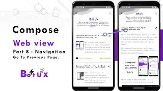 Compose WebView Part 8 | Navigation Go To Previous Page