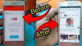 samsung j2 me youtube nahi chal raha hai 😔 | youtube update problem | switch to youtube.com