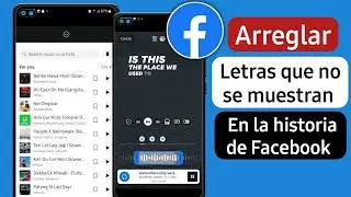 Las letras no se muestran en la historia de Facebook || habilitar letras en la historia de Facebook