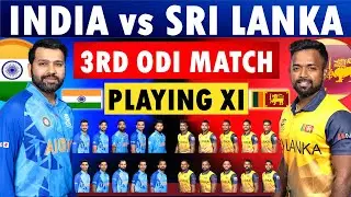 India vs Sri Lanka 3rd ODI Match playing 11 | India playing 11 | Sri Lanka playing 11