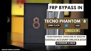 FRP BYPASS|REMOVE GMAIL ACCOUNT IN TECNO PHANTOM 8|AX8 HARDRESET|WIPE PIN PATTERN|PASSWORD|2024