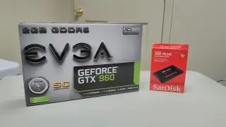 Installing an EVGA Geforce GTX 960 SC and New Sandisk SSD in my Customac Mini (Hackintosh)