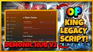 (OP) King Legacy Script! | Autofarm, Auto Collect Fruits Etc. | Roblox Script Showcasing📱