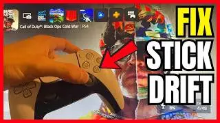 PS5: How to Fix Controller Analog Stick Drift Tutorial! (100% Working) 2024