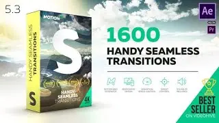 Handy Seamless Transitions | Pack & Script (Best After Effects Projects)