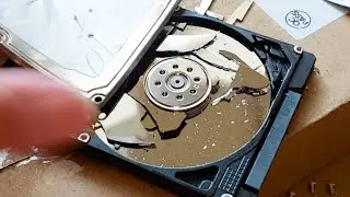 How to Destroy Data on a Dead 2.5" Hard Disk Drive