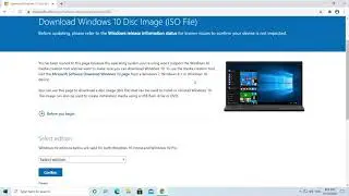 How to Download Windows 10 / 11 Iso File from Microsoft