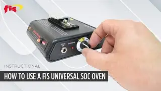 How To Use A Splice On Connector Oven | FIS Universal Splice On Connector Oven