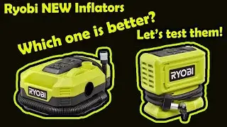 Ryobi New Inflator Face Off #diy #homedepot #tireinflator #trending #electric #power #vehicles