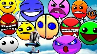 All GEOMETRY DASH Characters but with Swapped Voices