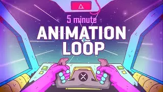 Animated sci fi promo video (5 minute loop) | ABOVE NFT