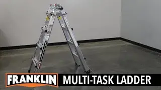 Franklin 17 Ft. Type IA Multi-Task Ladder - Item 63419