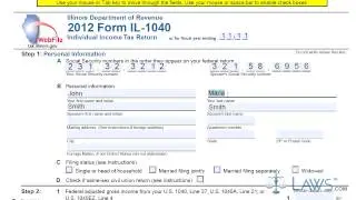 Form IL 1040 Individual Income Tax Return