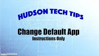 Changing Default PDF App - Instructions