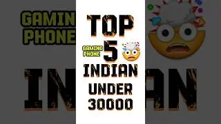 Top 5 Gaming Mobiles under 30000 in 2024 in Indian 💥😱💥 OMG #shorts #gamingphone #top5 #smartphone