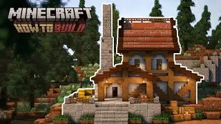 Minecraft Villager Houses: Medieval Armorer House Tutorial