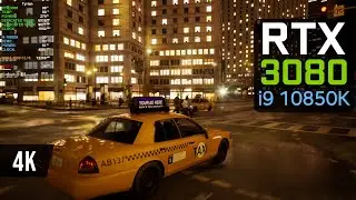 Unreal Engine 5.1 - City Sample DLSS 4K | RTX 3080 + i9 10850K