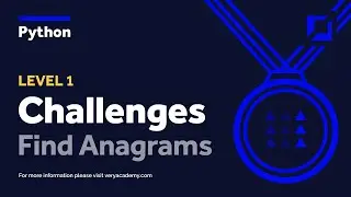 Python Code Challenge - Anagrams