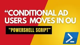 Bulk users move with condition check using powershell