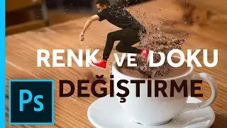 Photoshop'ta Renk ve Doku Değiştirme Hue & Staturation - Katmanlar | Photoshop Dersleri