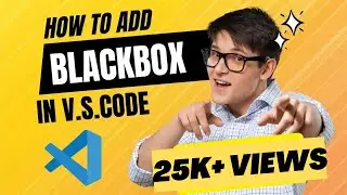 How to use BlackBox in V.S.Code editor!! Tips and tricks