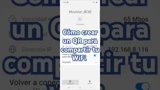 Cómo crear un código QR para compartir tu wifi en 15 segundos