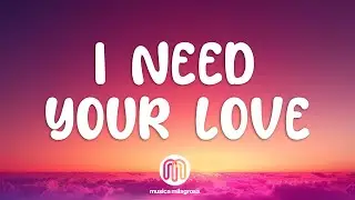 Calvin Harris, Ellie Goulding - I Need Your Love (Lyrics)