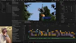 How do I clean up video tracks in DaVinci Resolve