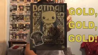 GOLD CHROME BATMAN & BATMAN CONVENTION EXCLUSIVE!