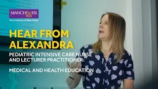 Hear from Alexandra - online student of PGCert in Medical and Health Education