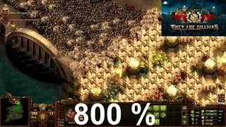 They Are Billions - The New Empire (Campaign mode) - 800 % / Highest difficulty - Cape storm swarm