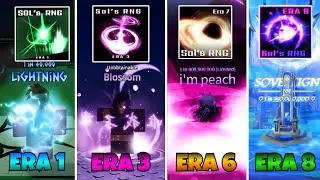 EVERY UPDATE in Sol's RNG 🎲┃Every Era 📜