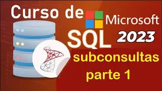 Curso de SQL Server 2021 desde cero | SUBCONSULTAS: PARTE 1 (video 45)