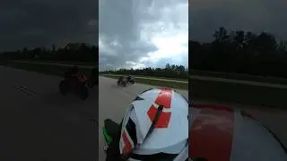 Ducati V4 + BMW M1000rr - fly by!