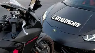 Lamborghini Huracan VS NEW CBR 1000RR (FIREBLADE) + 650 HP AUDI S4 + 500 HP GOLF R ( 🔥PART 2🔥 )