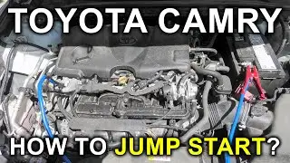 Toyota Camry (2018-2024): How To Jump Start Your Camry With Discharged Battery?