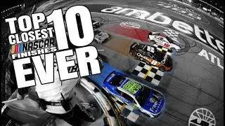 Top 10 Closest NASCAR Cup Series Finishes EVER (as of March 2024)