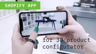 AR Shopify app | 3D product configurator for Shopify furniture online store