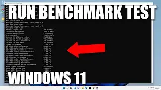 How to Run Computer Performance Benchmark Test on Windows 11 Using CMD