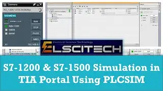 S7-1200 & S7-1500 Simulation in TIA Portal Using PLCSIM