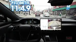 Tesla FSD Beta 11.4.9 Drive & Cybertruck Thoughts