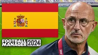 Spain EURO2024 Tactic on Football Manager 2024