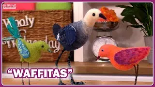 Needle Felting for Beginners: Mini WAFFA Birds 3D Needle Felting Tutorial 