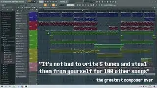 My attempt at making a song in style of UNDERTALE/DELTARUNE OST (Field of Hopes & Dreams type song)