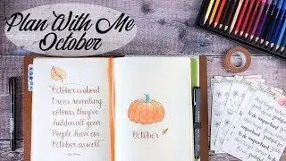 Plan With Me | Bullet Journal | October