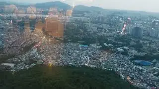 Seoul City View from Namsan Tower #seoul #Korea #Ntower #Tourism #fyp #fpyシviral #fpypage